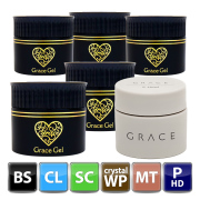 HEMAフリー グレースジェルクリスタル超よくばり＆Pハードセット(各15ml)