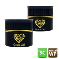 HEMAフリー 優れた透明度と光沢 グレースジェルスカルプチュア＆クリスタルワイプレストップセット(各15ml)