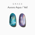 HEMAフリー 神秘的なオーロラカラーマグジェル GRACE Aurora Aqua/Veil 3g[会員割引対象]