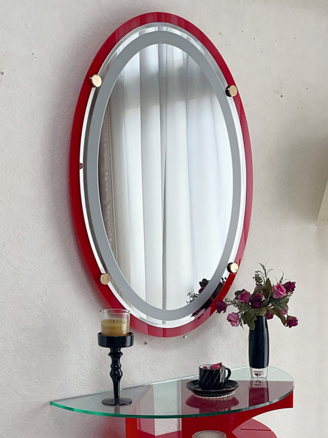 壁掛仏壇「鏡壇ミラリエ」オーバルミラー