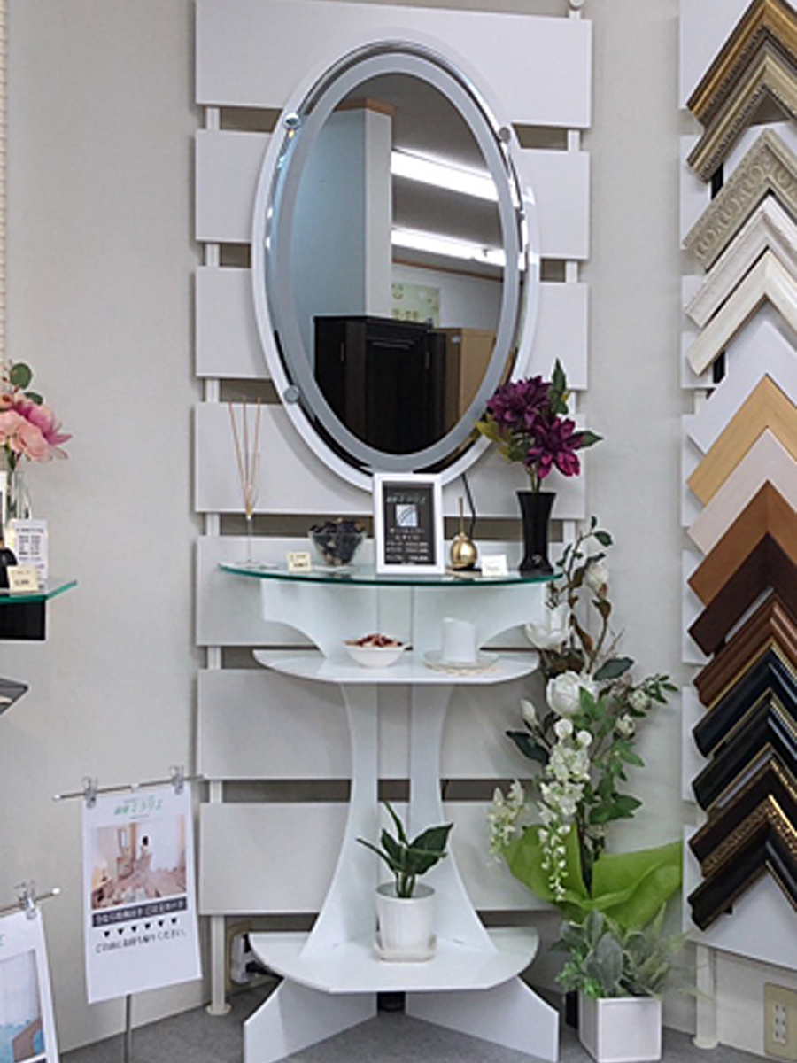 壁掛仏壇「鏡壇ミラリエ」オーバルミラー