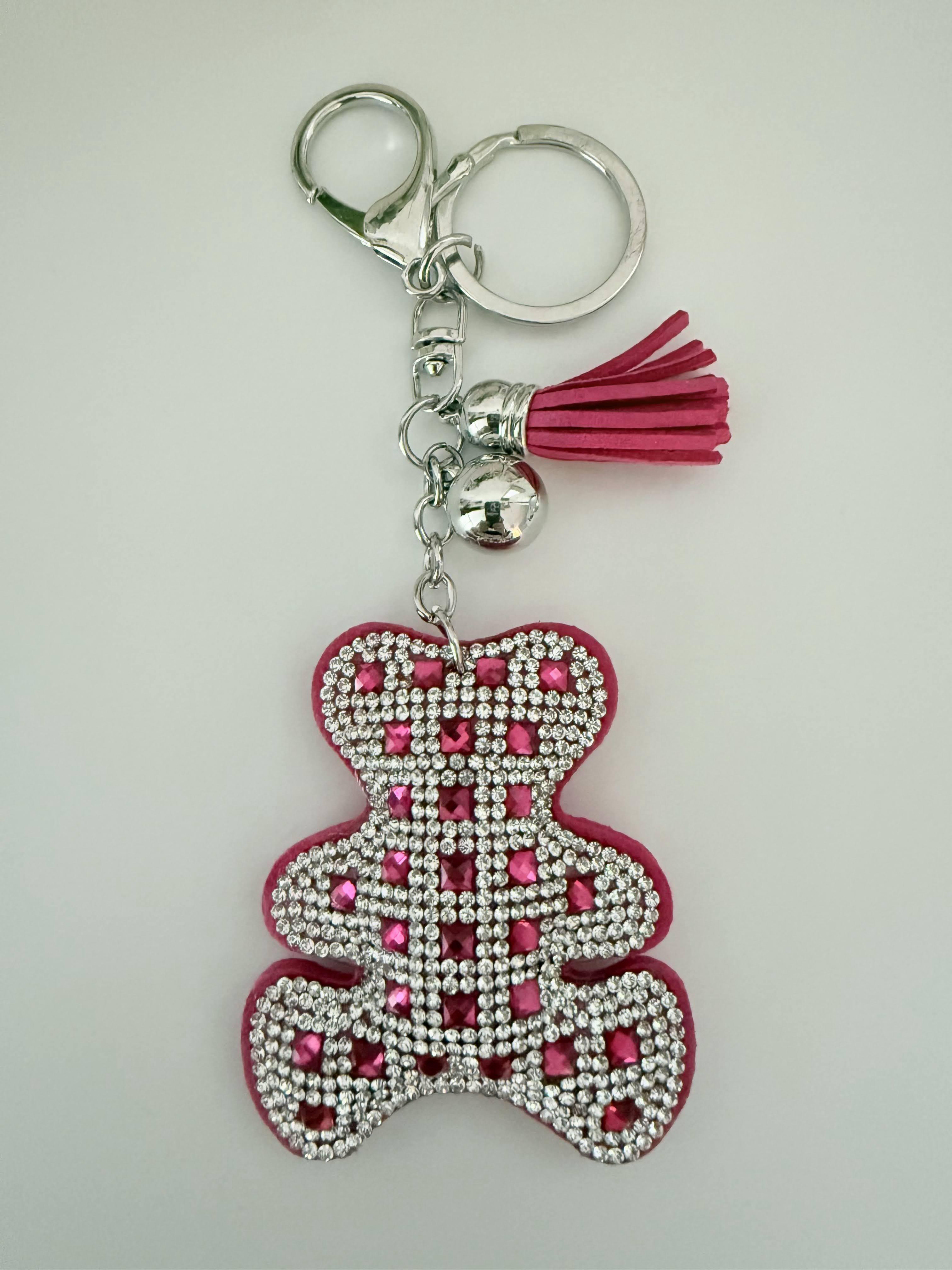 くま型キーホルダー・チャーム