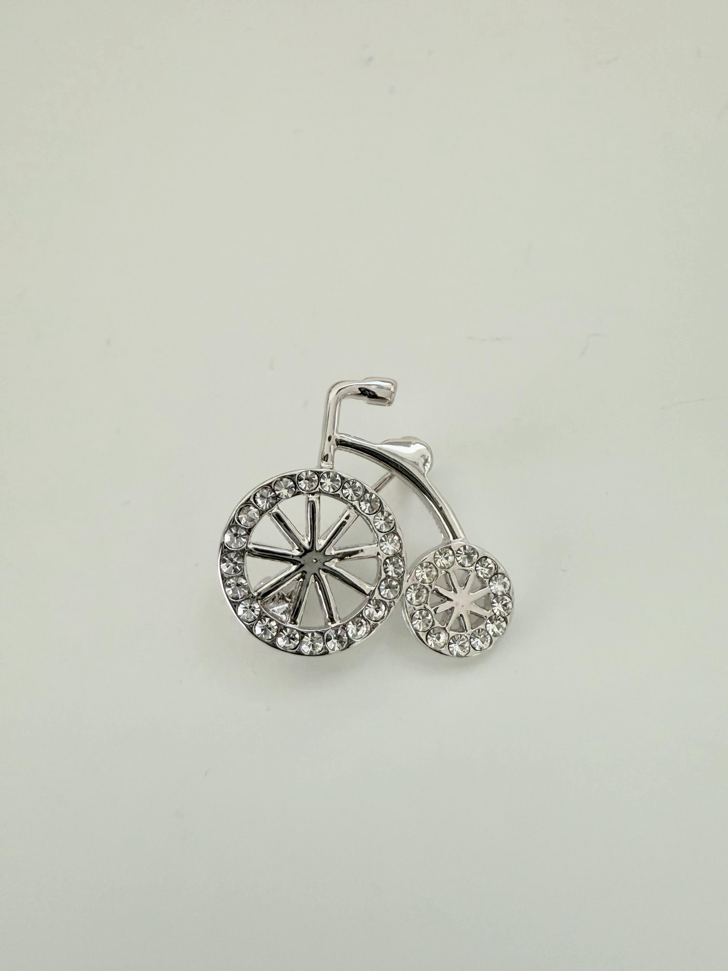 自転車ブローチ