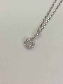 ラウンド型ショートネックレス