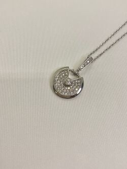 ラウンドショートネックレス