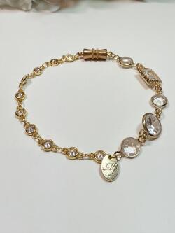 スワロ付マグネットブレスレット