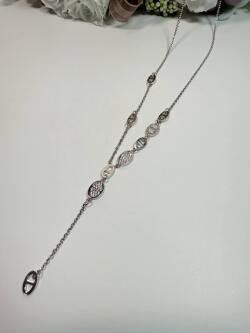 Y字デザインネックレス