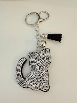 ネコ型キーホルダー・チャーム