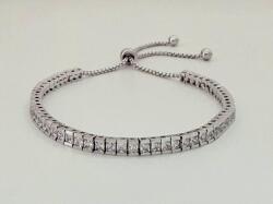 角型スワロアジャスタブレスレット