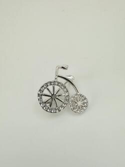 自転車ブローチ