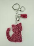 ネコ型キーホルダー・チャーム
