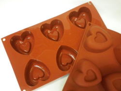シリコンハート型