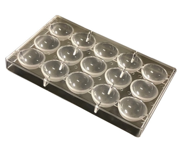 ポリカーボネイト チョコレート型 【B-2002】半球4.5cm ボンボン