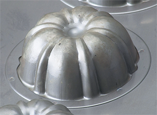 シリコン加工天板 プディング69mm（プレスタイプ）6取サイズ（545&