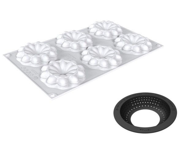 kit tarte ring bloom80mm-3D キットタルトリング ブルーム80-3D(花輪