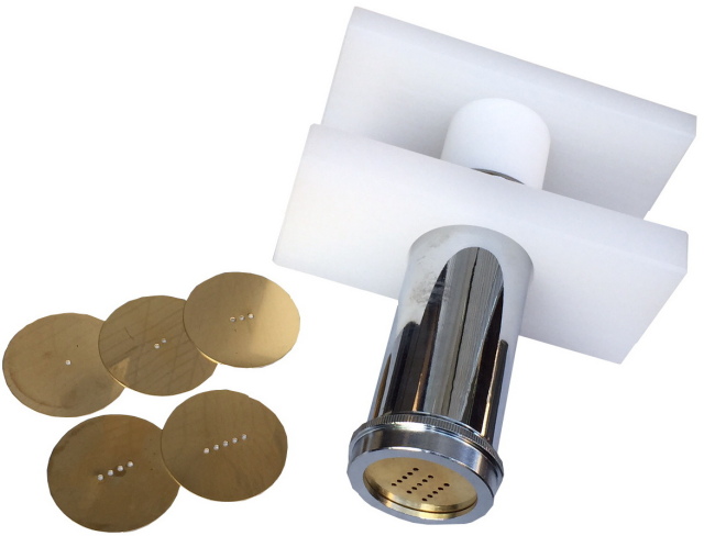 モンブラン絞り器 PC小田巻タイプ Mont Blancクリーム絞り大 筒径45mm