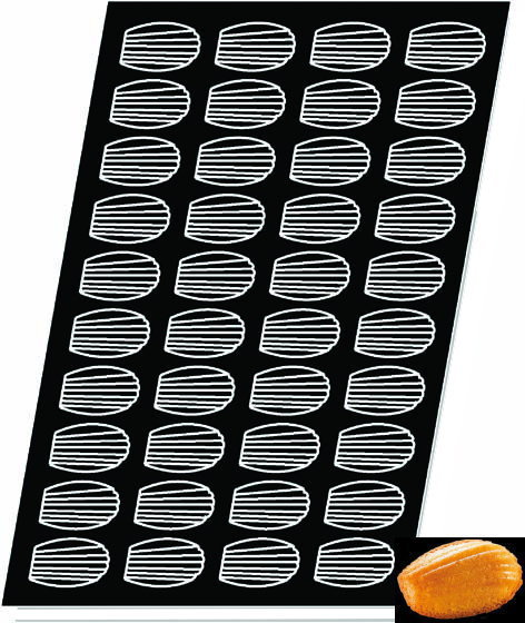 ドゥマール フレキシパン DEMARLE FLEXIPAN 1511 マドレーヌ