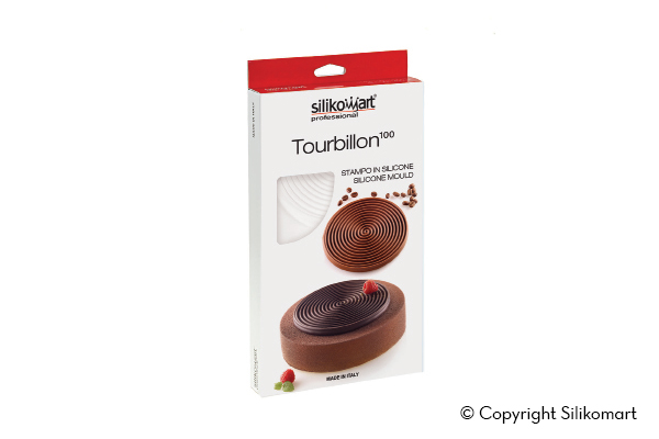 超柔軟シリコンケーキ型 TOURBILLON 100g ミニトルネード 波紋