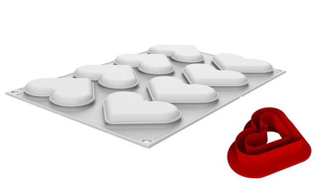 LEVEL HEART 35 レベルハート35 (ハート型80mm) カッター付き【sf395c