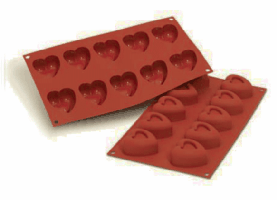 シリコン型 ハートin Heart （中）10取