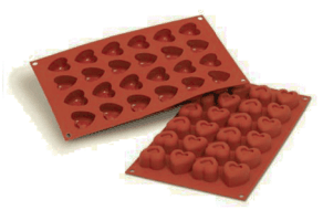 シリコン型 ハートin Heart （小）24取