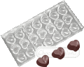 チョコレート型ハート