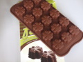 イージー・チョコレートモールド・クローバー15取