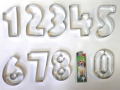 数字のクッキー抜き型