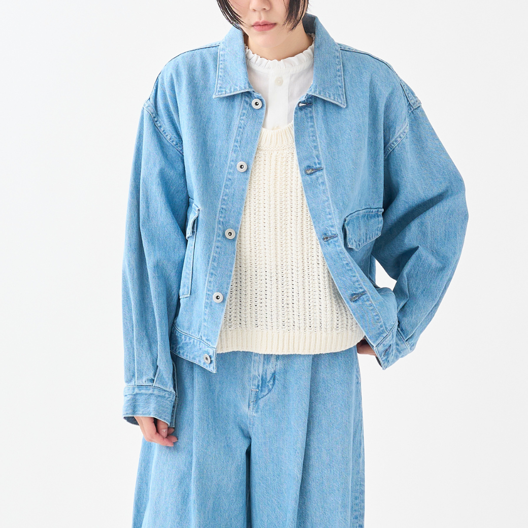 10ozデニム ブルゾン
