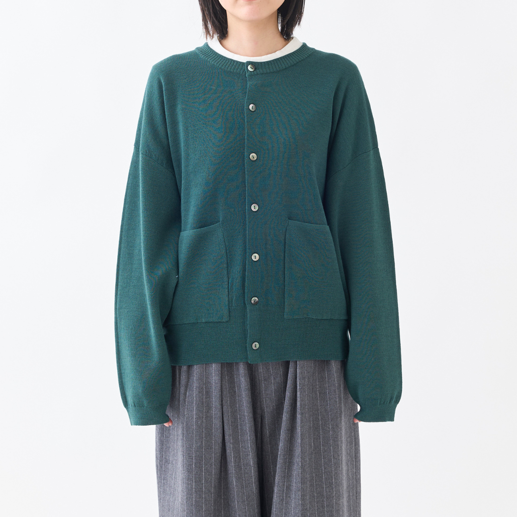 ミラノリブワイドカーディガン