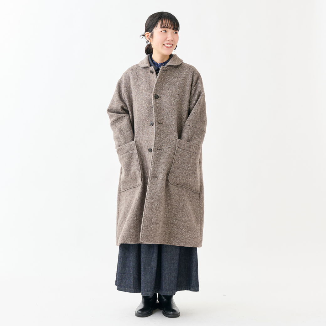 【10.1 On Sale】ビーバーラウンドカラーコート