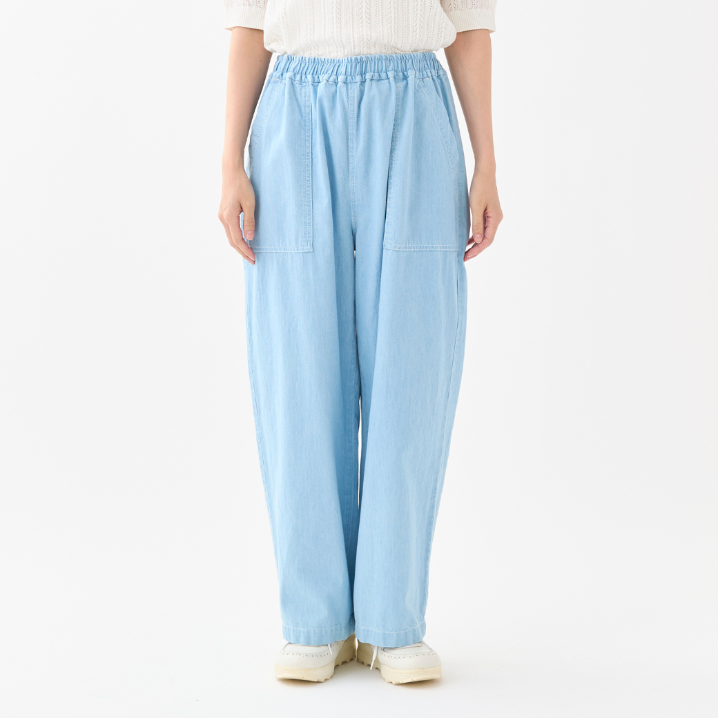 【6.1 On Sale】5.5ozデニムイージーベイカーパンツ