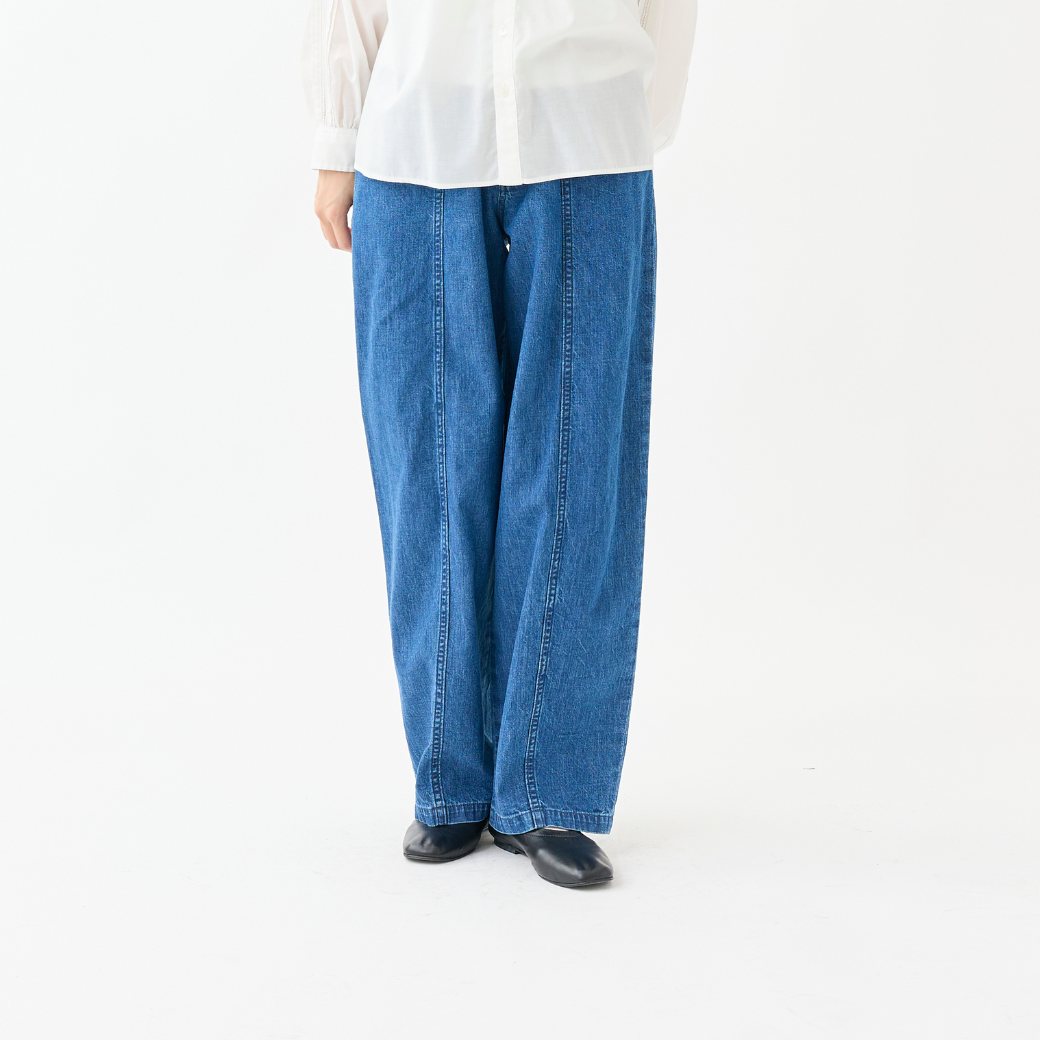 【9月上旬発売予定】8ozデニム　センターシームカーブパンツ（予約）