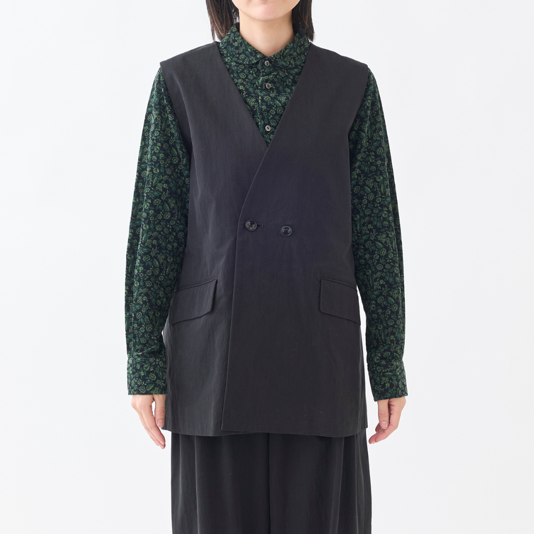 C/Nピーチダブルブレストジレ