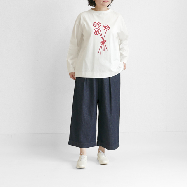 GRANDMAMAMA DAUGHTER タックワイドパンツ　ワイド タックワイドパンツ KATO` GRANDMA MAMA DAUGHTER