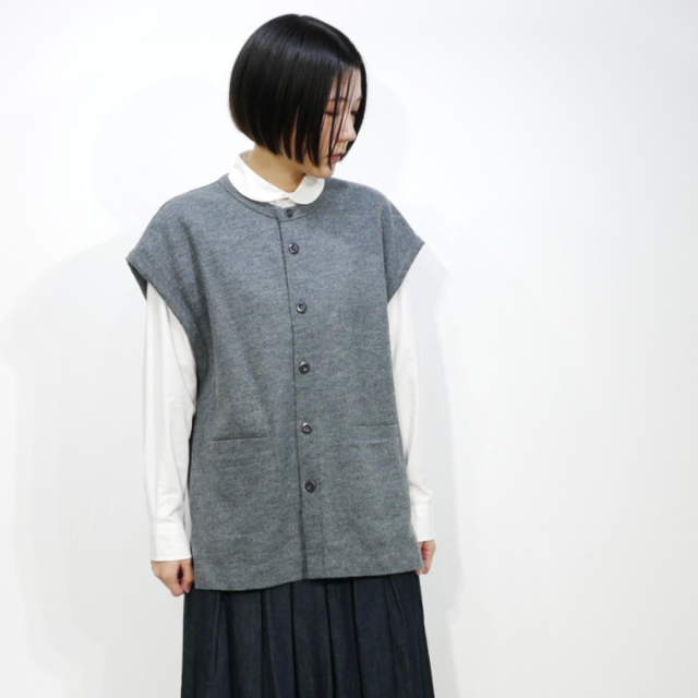 ウールチュニックジレ