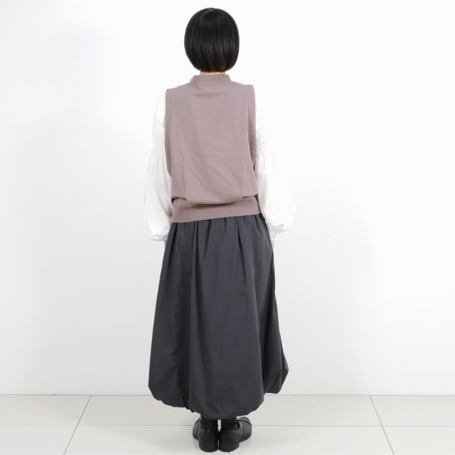 (US発)Mac Duggal カットアウト付きハイネックガウン ハイネックバック コクーンベスト KATO` GRANDMA MAMA DAUGHTER