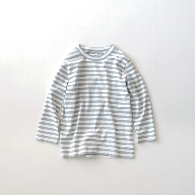 グランマママドーター 2021SS シャツテール切替Tシャツ ゆったり GRANDMA MAMA DAUGHTER｜シャツテール切替Tシャツ - GRANDMA