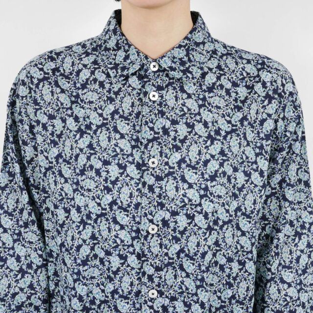 justcavalli ジャストカバリ 総柄シャツ ペイズリー フラワー justcavalli ジャストカバリ 総柄シャツ ペイズリー フラワー