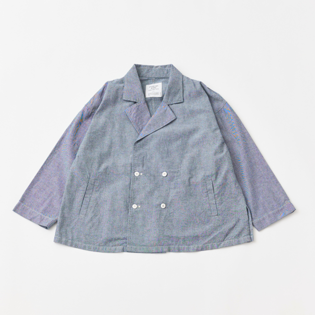 3/1 on sale】インディゴオックスダブルジャケット KATO` GRANDMA MAMA