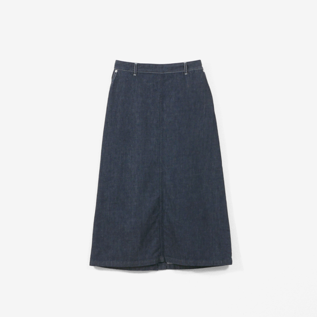 デニムロングスカート