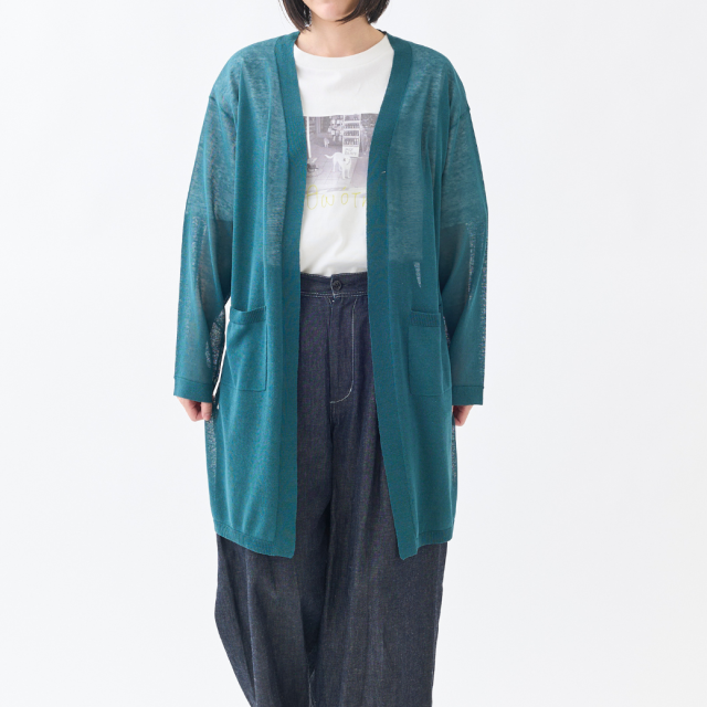 ロングカーディガン