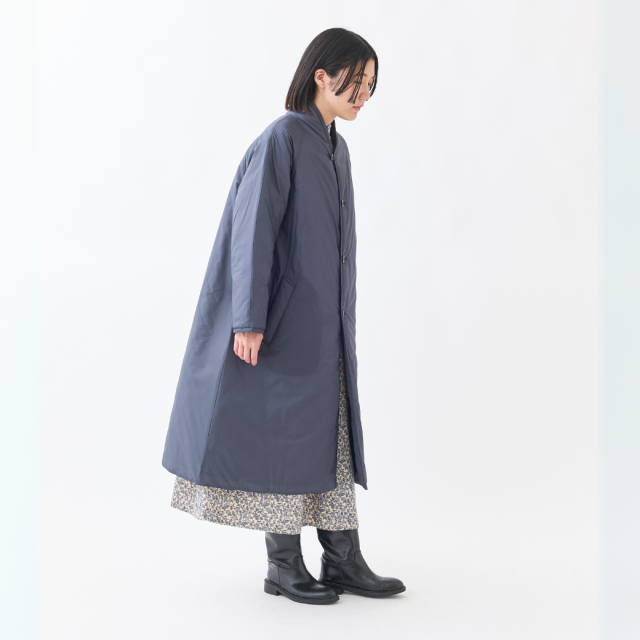 GOATBED アイデンティティコード シア－ライト中綿コート KATO` GRANDMA MAMA DAUGHTER