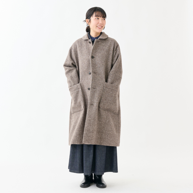 【10.1 On Sale】ビーバーラウンドカラーコート
