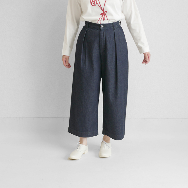 GRANDMAMAMA DAUGHTER タックワイドパンツ　ワイド GP2432641