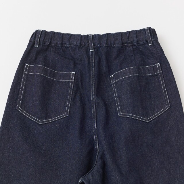 8ozデニム 1タックパンツ KATO` GRANDMA MAMA DAUGHTER