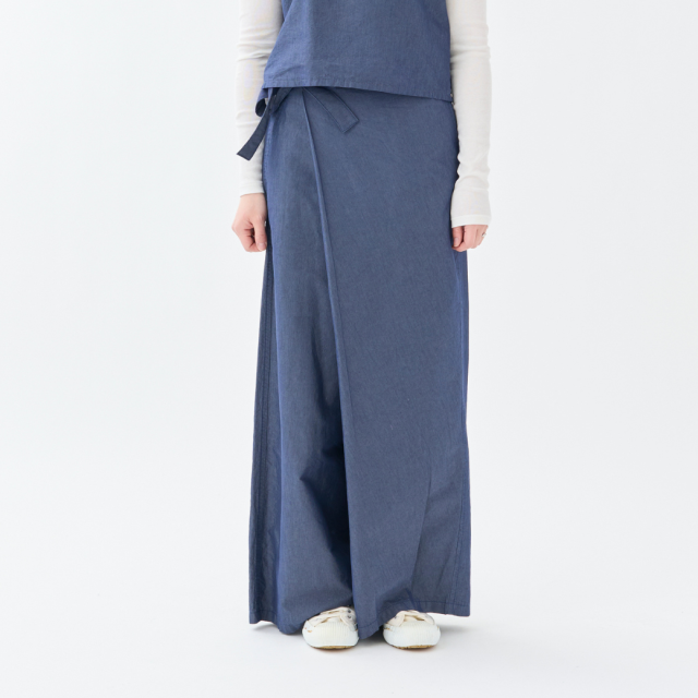 コットンキュプララップパンツ