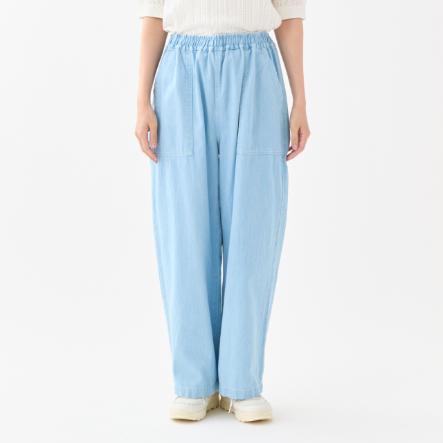 【6.1 On Sale】5.5ozデニムイージーベイカーパンツ