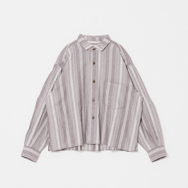 【Tyrolean striped】ボリュームスリーブショー