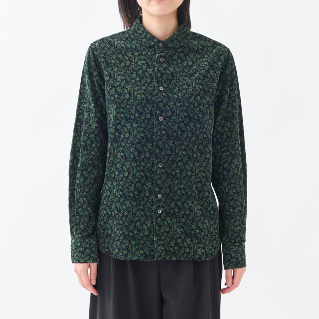 Vintage Orchard ラウンドカラーシャツ